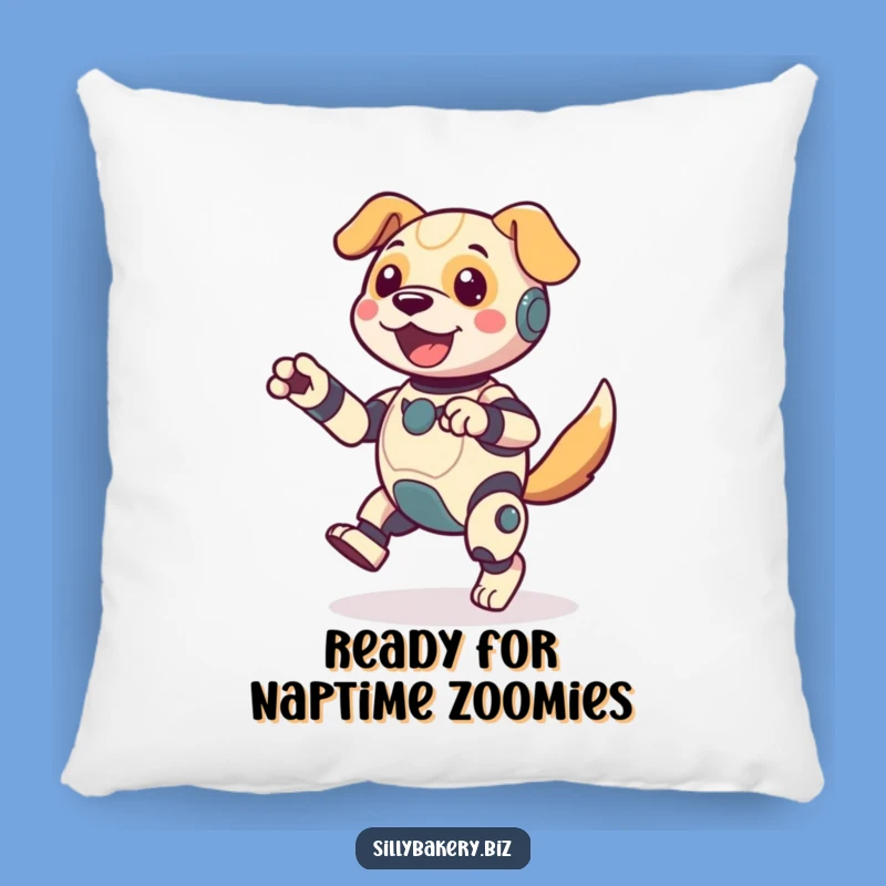 Comfy Funny Dog Bot Jigging Pillow - Snuggle Up with this Hilarious Bot Dancing Cushion