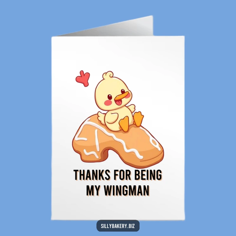 Free Printable Thank You Card: Duck's Cookie Thanks, Sweet Download
